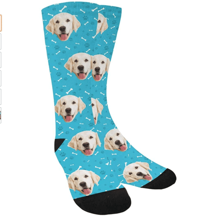 blue pup socks