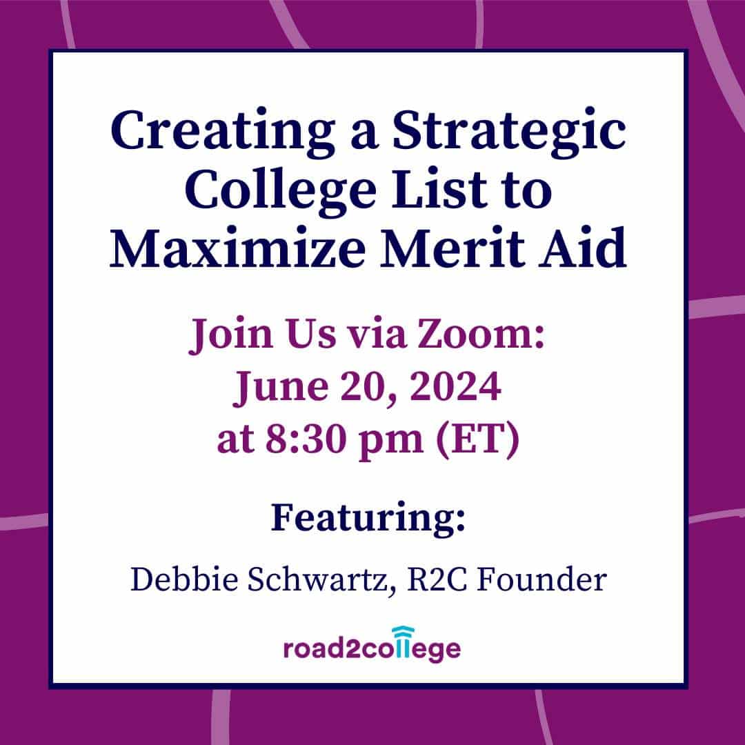 Creating a Strategic College List to Maximize Merit Aid