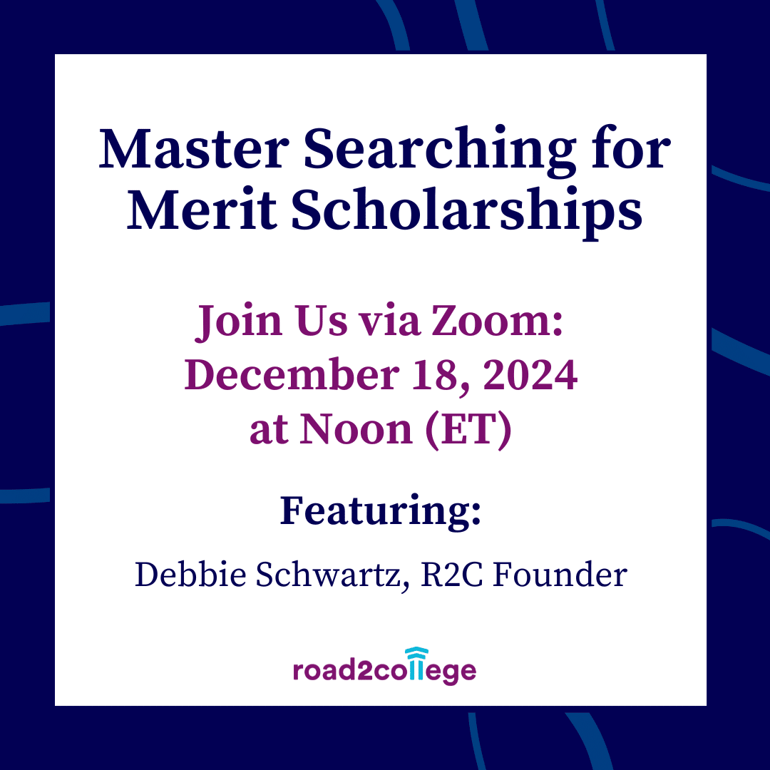 Master Searching for Merit Scholarships 12-18-24